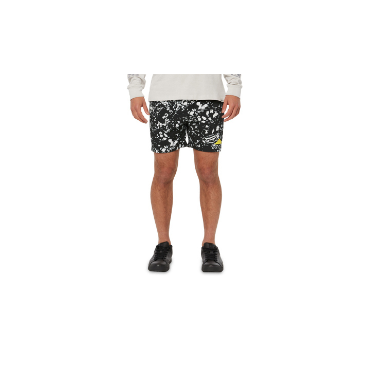 Caterpillar Clothing South Africa - Cat Men's Foundation Swim Trunk Shorts Black/White XW8367914